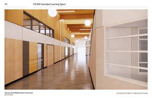 STEAM learning space rendering